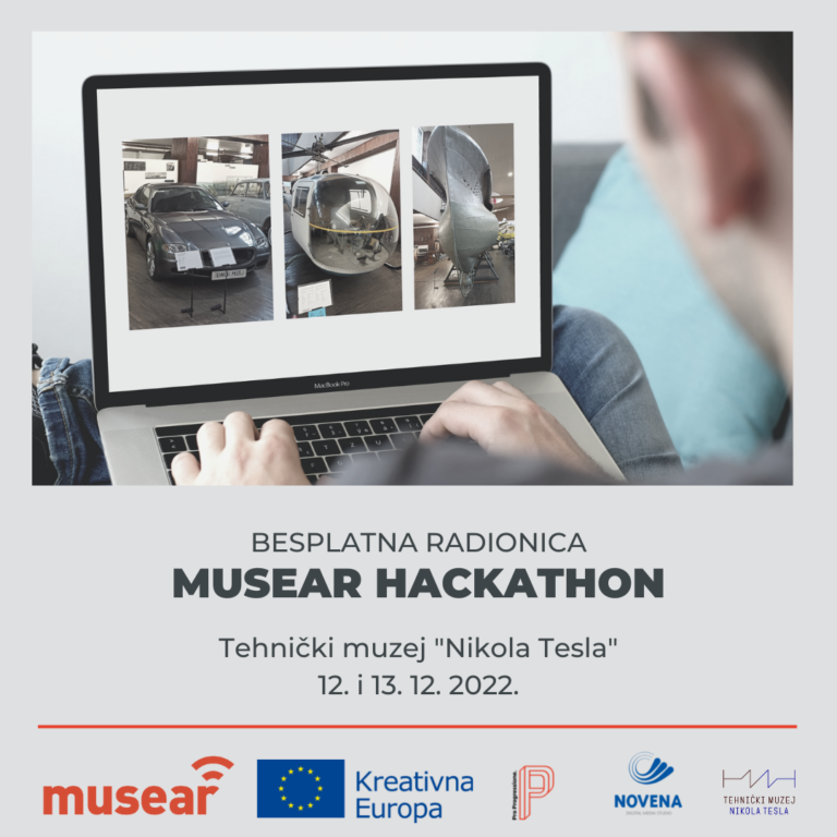 MUSEAR Hackathon u Tehničkom muzeju Nikola Tesla u Zagrebu