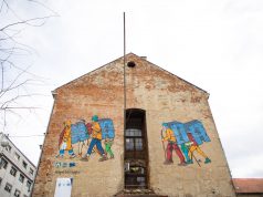 U centru Zagreba osvanuo mural posvećen izbjeglicama