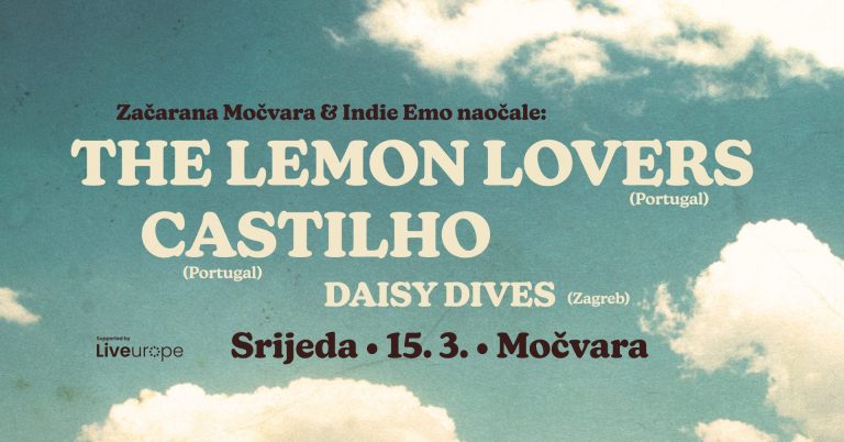 Začarana Močvara & Indie emo naočale koncert!