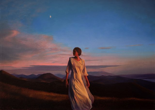 013 Sara, 47x33, ulje 2021