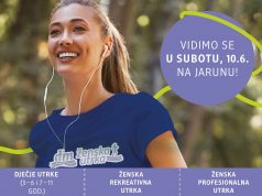 Pridružite se dm ženskoj utrci u subotu 10. lipnja na Jarunu