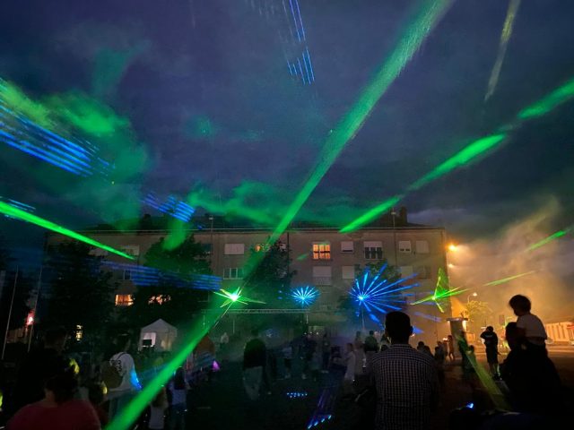 laser show Gospić