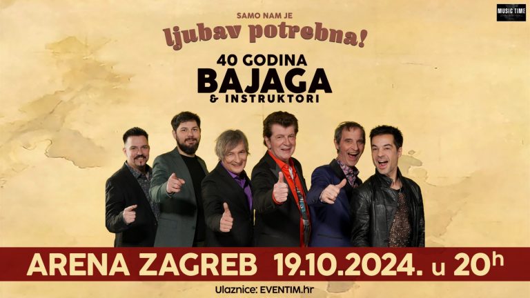 Bajaga i Instruktori u zagrebačkoj Areni