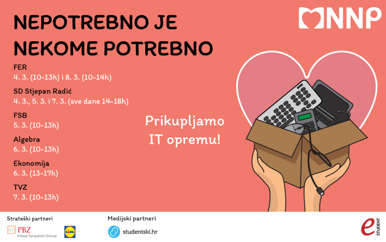 Postani i ti dio projekta Nepotrebno je nekome potrebno!