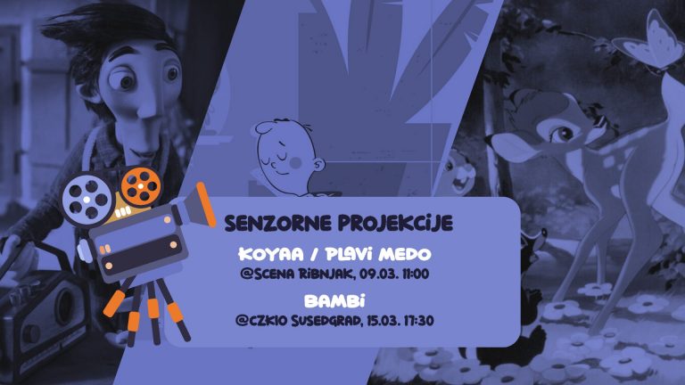 Početak ovogodišnjih senzornih projekcija na dvije nove lokacije!
