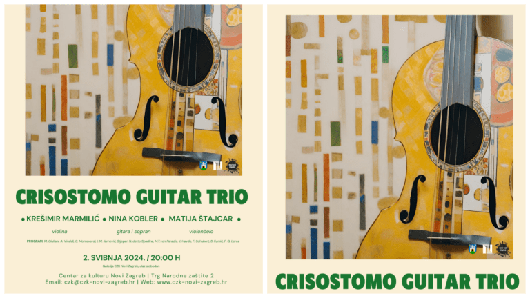 Sjajni Guitar Trio Crisóstomo na prvom klasičnom koncertu sezone u CZKNZ