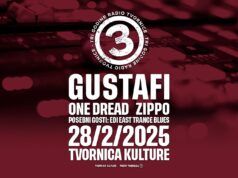 Radio Tvornica slavi treći rođendan uz Gustafe, One Dread, Zippo i posebne goste: Edi East Trance Blues
