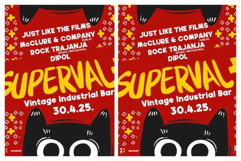 Treće izdanje Superval+ međunarodnih koncerata školskih bendova u 2025. godini održat će se 30. 4. u Vintage Industrial Baru!