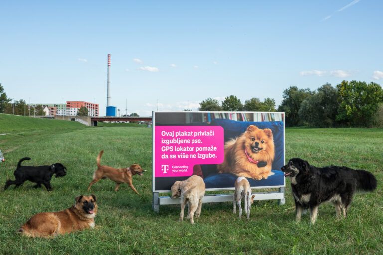Hrvatski Telekom predstavio inovativni plakat za pronalazak izgubljenih pasa 