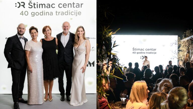 Uz poznata lica i biserne osmijehe, Štimac Dental centar proslavio 40 godina izvrsnosti na prvom gala događaju nakon ljeta