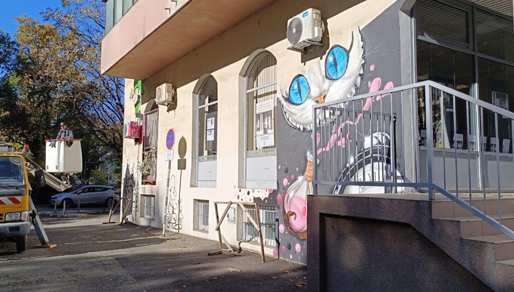 Miro Modul_Baltazar početak i prošlogodišnji mural na temu Alise