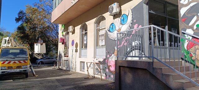 Miro Modul_Baltazar početak i prošlogodišnji mural na temu Alise