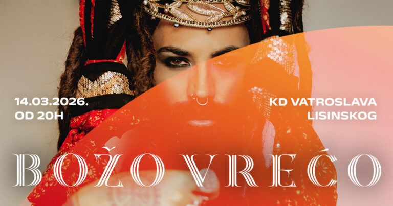 Božo Vrećo vraća se u Lisinski: koncert u Zagrebu 14. ožujka 2026.
