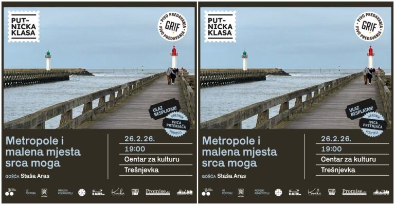 Putnička klasa IP – Metropole i malena mjesta srca moga, gošća: Staša Aras