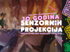 Svjetlost koja spaja – besplatna Senzorna projekcija filma „Toni, Sara i čarobno svjetlo” u Korčuli!