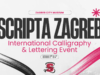 Scripta Zagreb stiže u Muzej grada Zagreba: Tri dana kaligrafije, lettering umjetnosti i kreativnosti