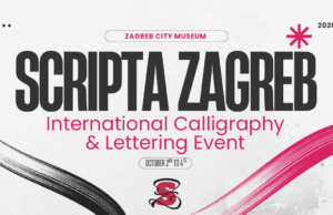 Scripta Zagreb stiže u Muzej grada Zagreba: Tri dana kaligrafije, lettering umjetnosti i kreativnosti