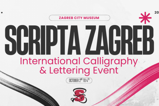 Scripta Zagreb stiže u Muzej grada Zagreba: Tri dana kaligrafije, lettering umjetnosti i kreativnosti