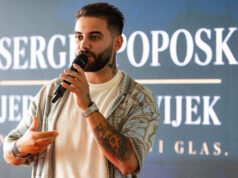 Sergej Poposki u Zagrebu premijerno predstavio pjesmu i spot „Jednom zauvijek“
