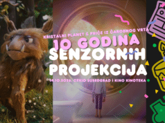Filmska srijeda u Centru za kulturu i obrazovanje Susedgrad i kinu Kinoteka: dvije senzorne projekcije u jednom danu!