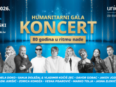 UNICEF-ov humanitarni gala koncert „80 godina u ritmu nade” gotovo rasprodan mjesec dana prije održavanja
